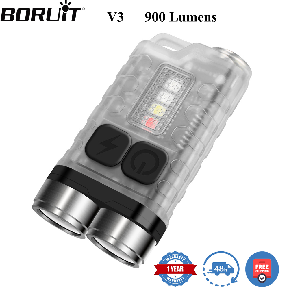 Outdoor Hunting Lights - BORUiT V3 Gantungan Kunci LED Portabel