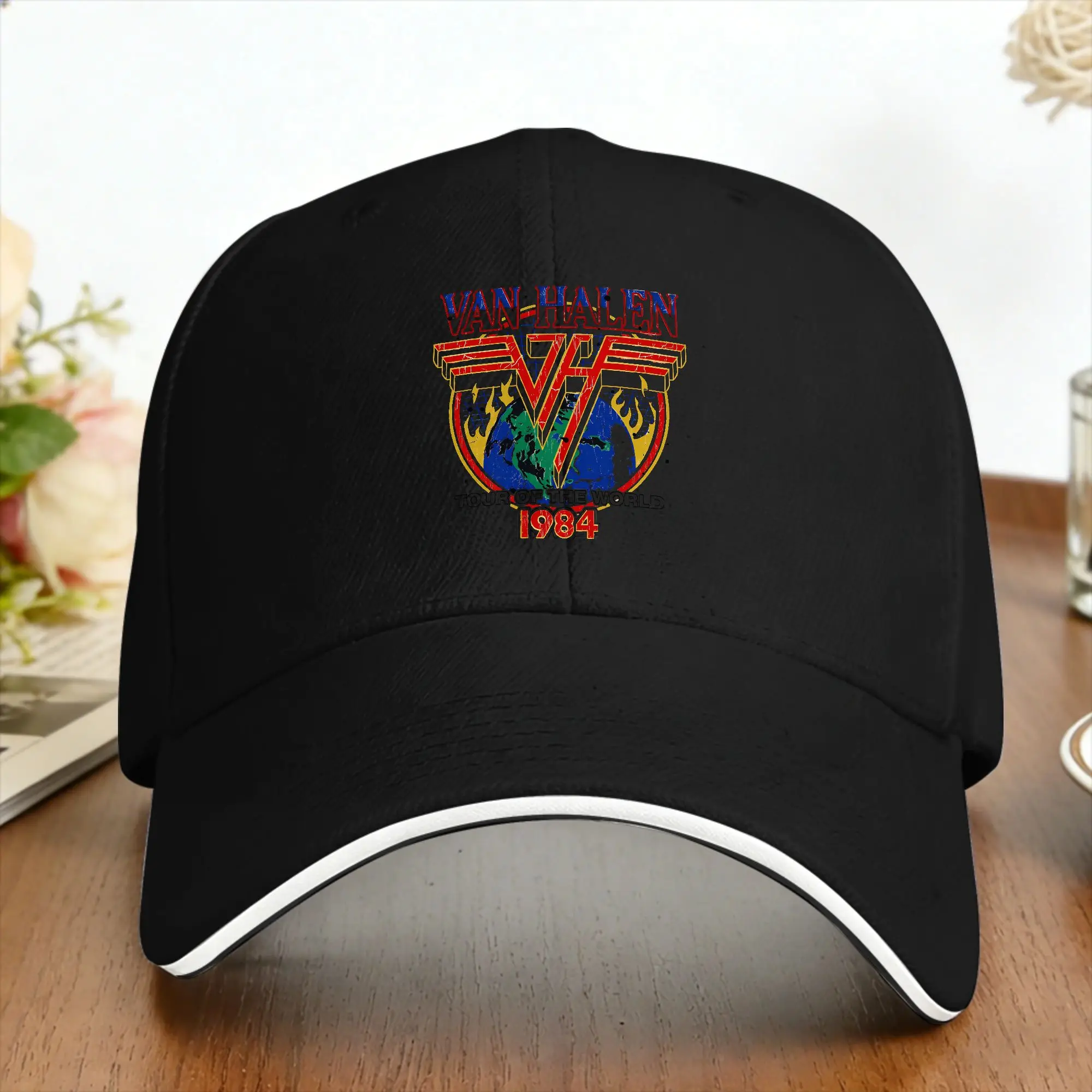 Outdoor Hunting Logo - Topi Bisbol Logo Band Musik Rock