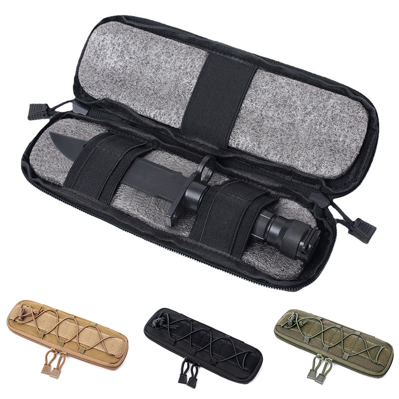 Outdoor Hunting Knife Set - Set Pisau EDC Multi-Fungsi Taktis Molle