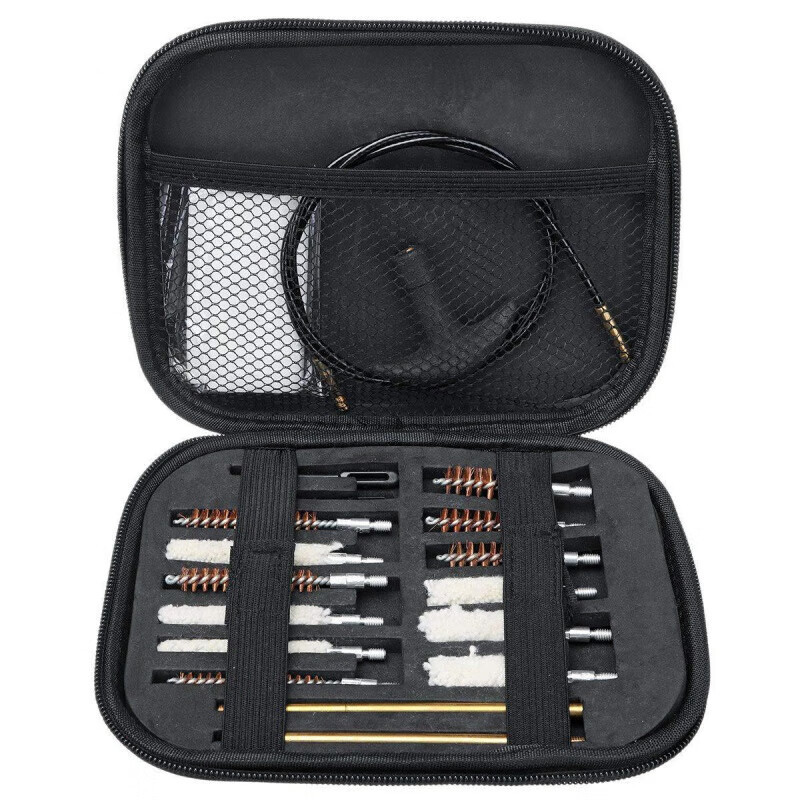 Gun Cleaning Rod - Kit Pembersih Senapan Pistol 19pcs/Set Alat