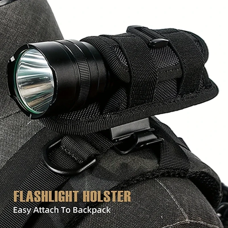Outdoor Hunting Lights - Sarung Senter Taktis Bahan Nilon untuk