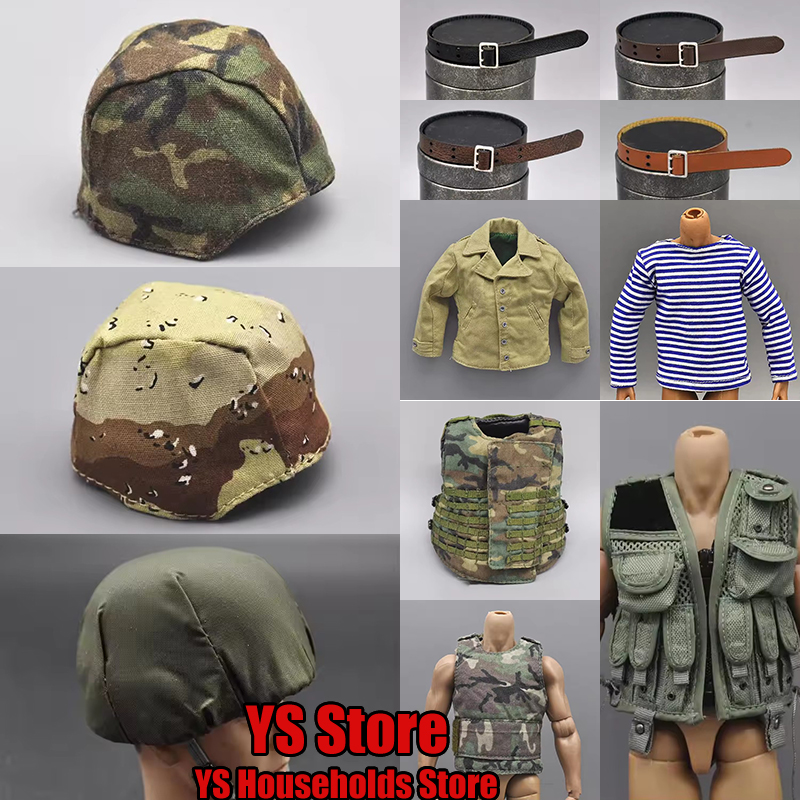Outdoor Hunting Tv - Topi Militer Prajurit Pria 1/6 Rompi