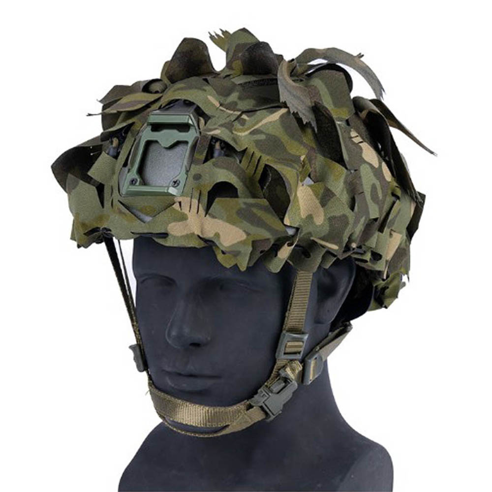 Outdoor Hunting Prints - Penutup Helm Taktis Camo 3D Bentuk