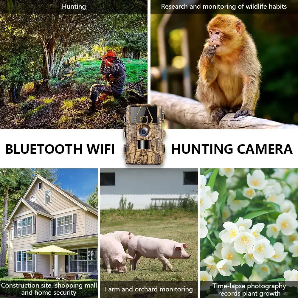 Kamera Trail Tahan Air 8K WiFi - Outdoor Hunting Camera Wifi ulasan dan harga