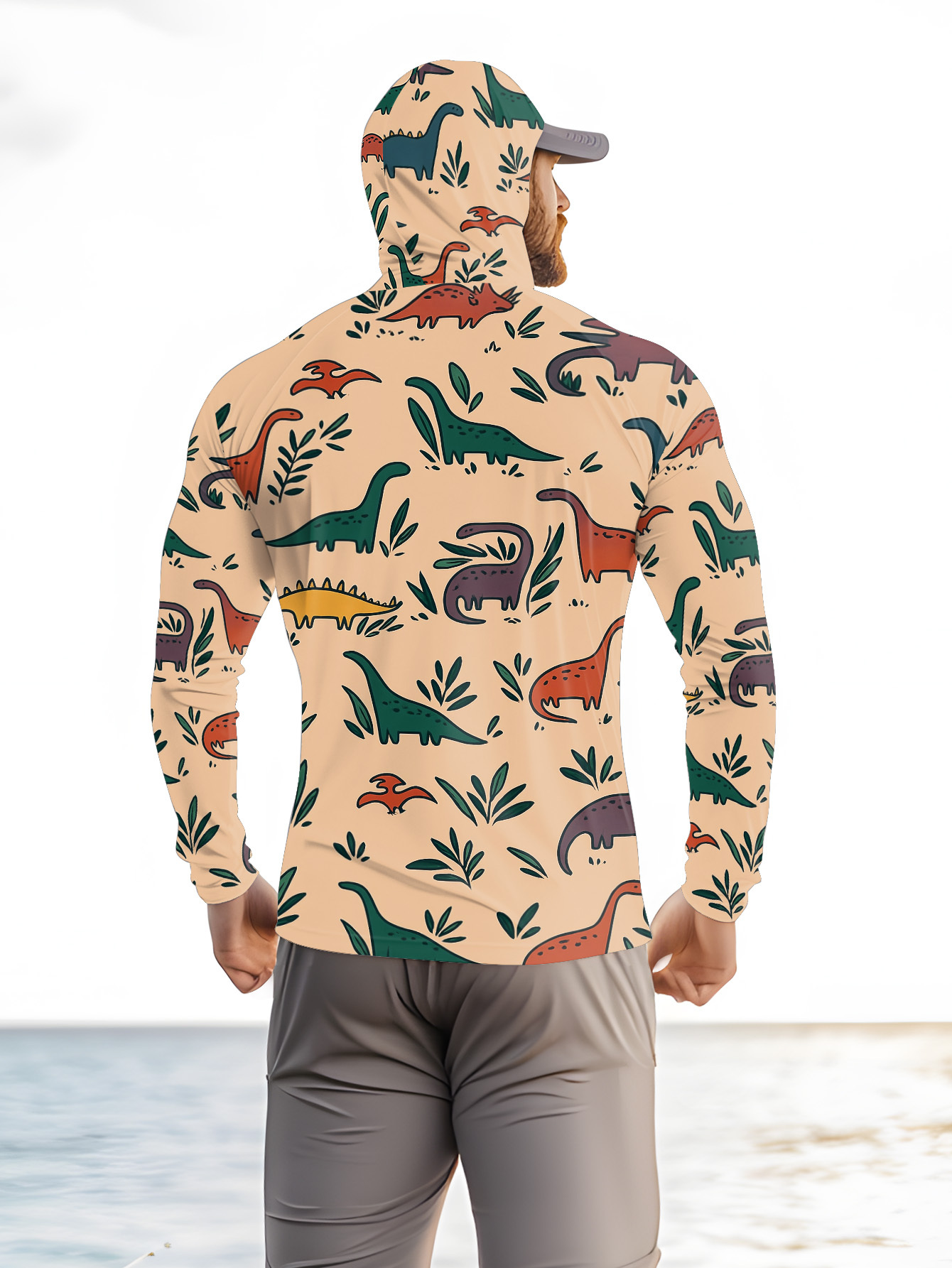 Kaos hoodie mancing untuk pria - Outdoor Hunting Prints ulasan dan harga