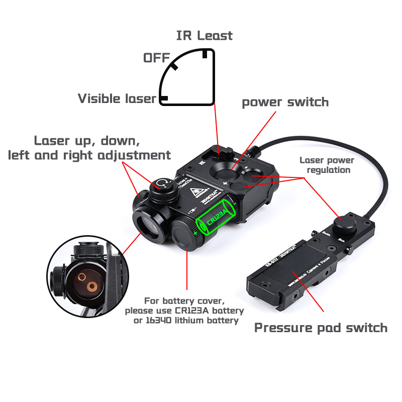 Senter WADSN PERST 4 Scout Lig - Outdoor Hunting Lights ulasan dan harga