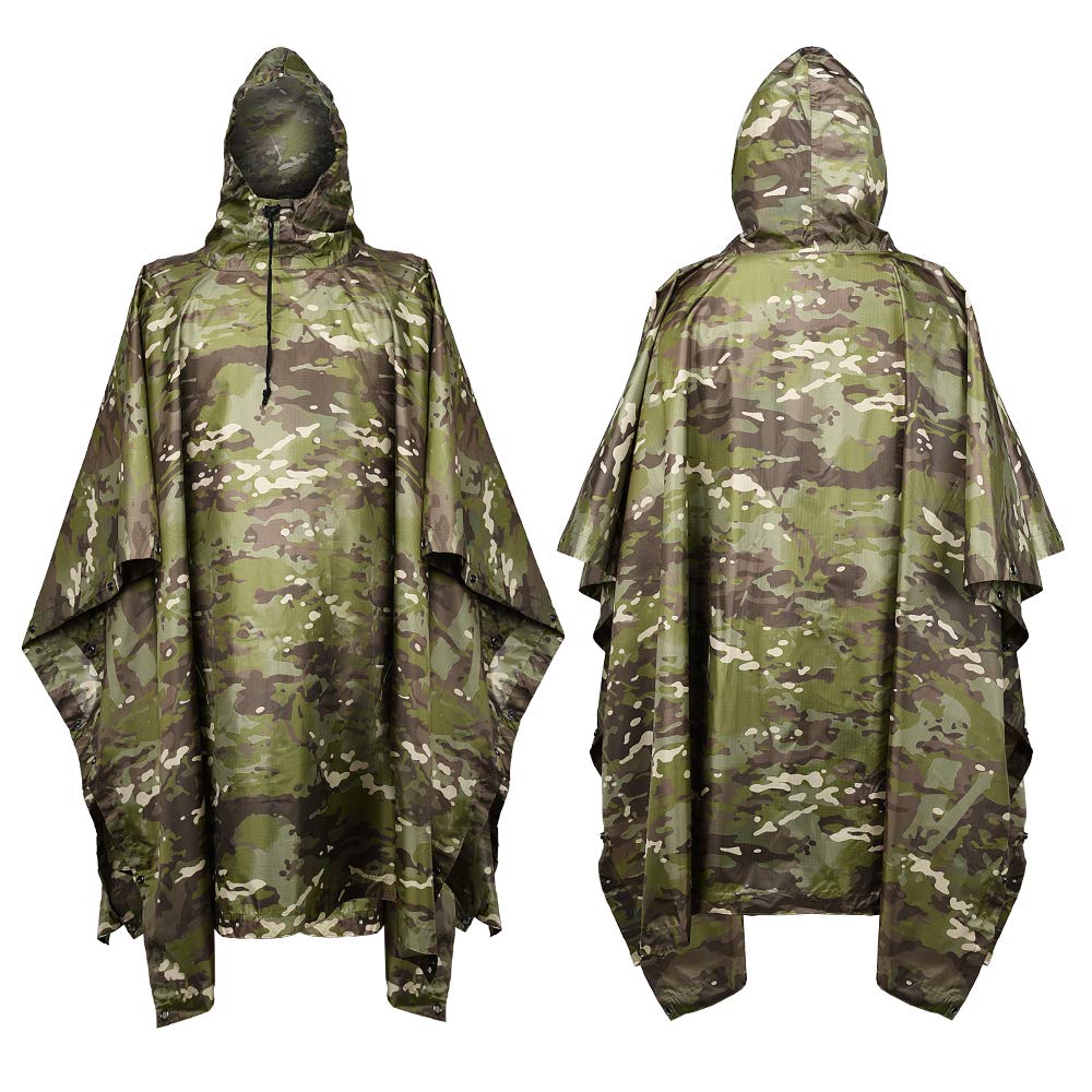 Jas hujan taktis kamuflase lua - Outdoor Hunting Prints ulasan dan harga