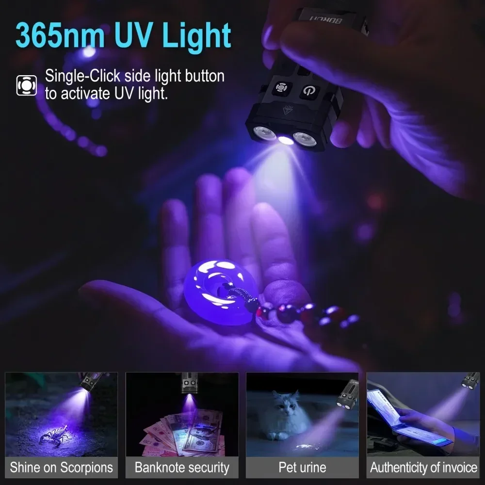 BORUiT EV20 1100LM EDC Senter  - Outdoor Hunting Lights ulasan dan harga