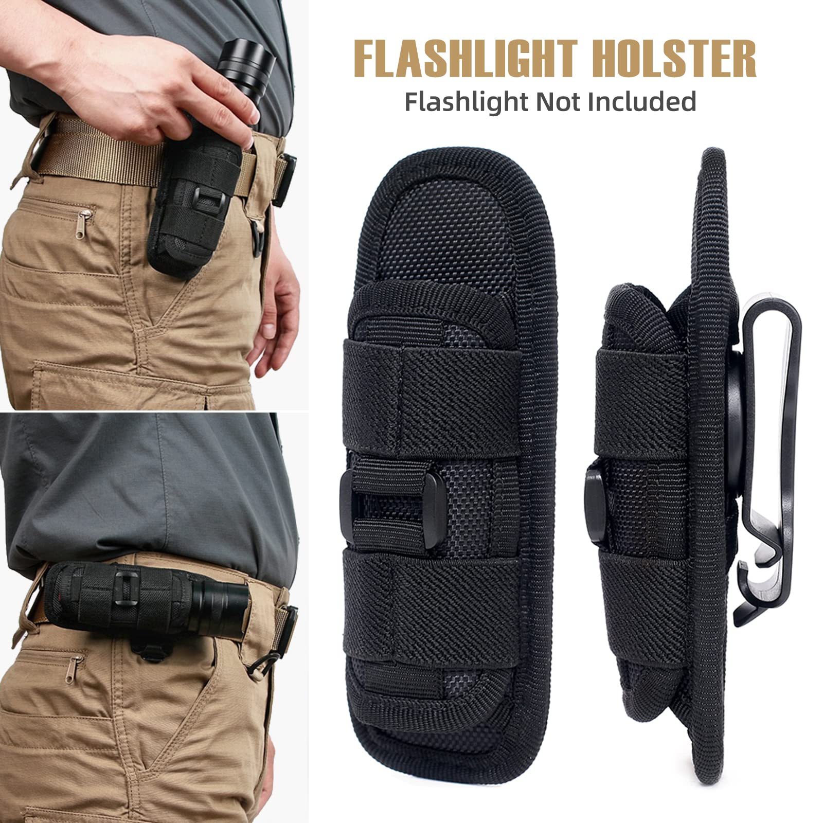 Sarung Senter Taktis Bahan Nil - Outdoor Hunting Lights ulasan dan harga