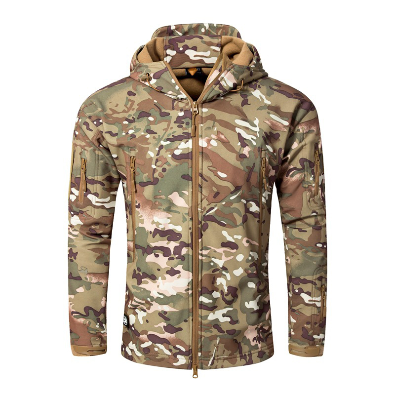 Jaket Soft Shell Kulit Hiu TAD - Outdoor Hunting Coat ulasan dan harga