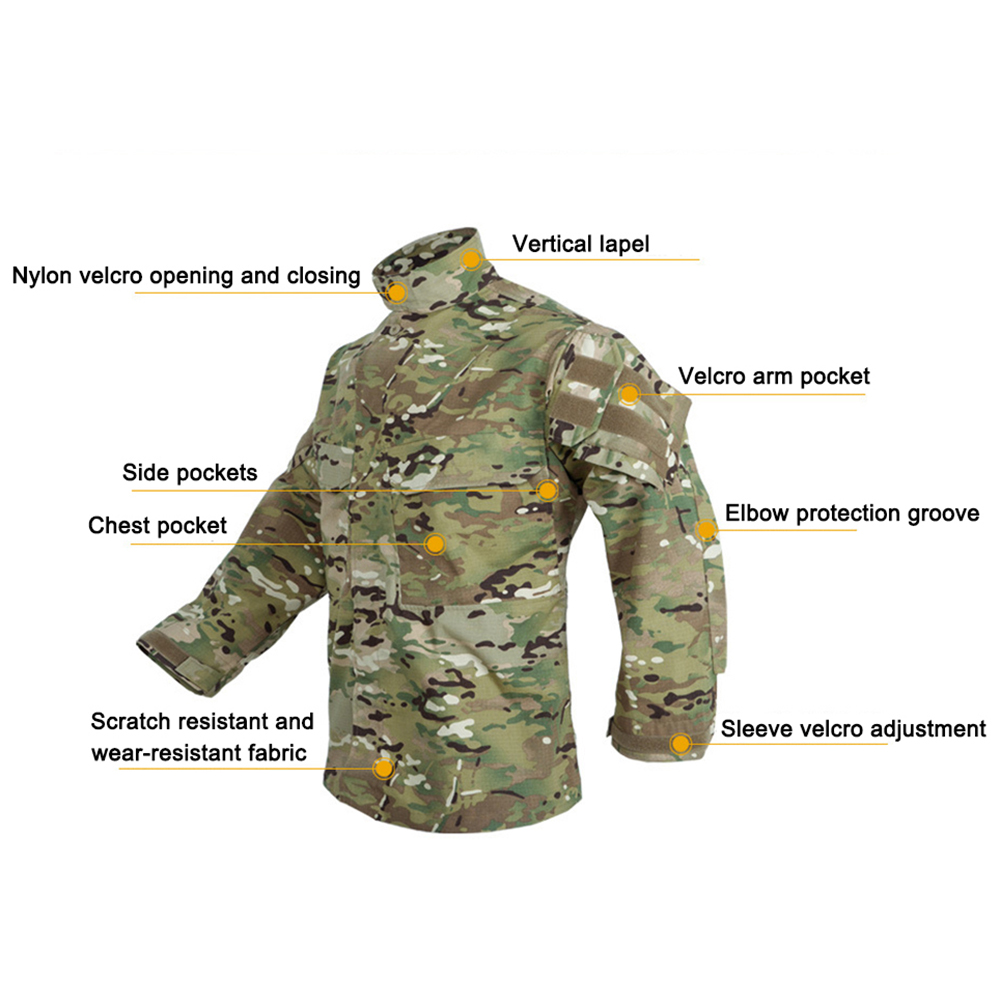 Jaket pria kamuflase lengan pa - Outdoor Hunting Coat ulasan dan harga
