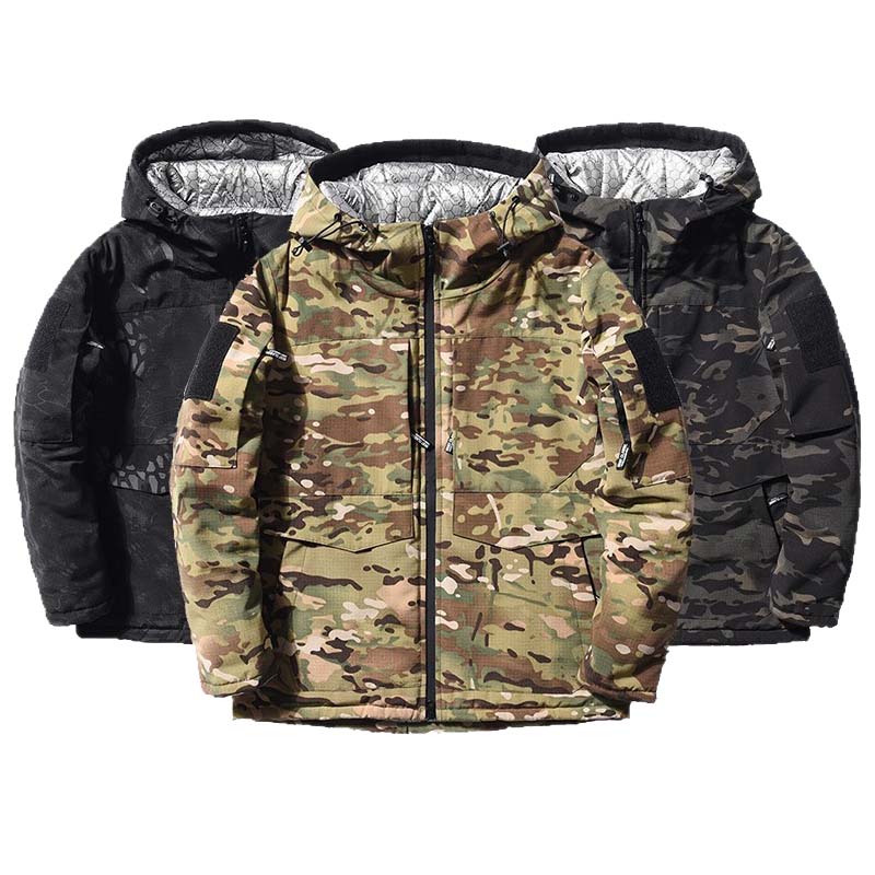 Jaket Parka Pria Taktis Musim  - Outdoor Hunting Coat ulasan dan harga