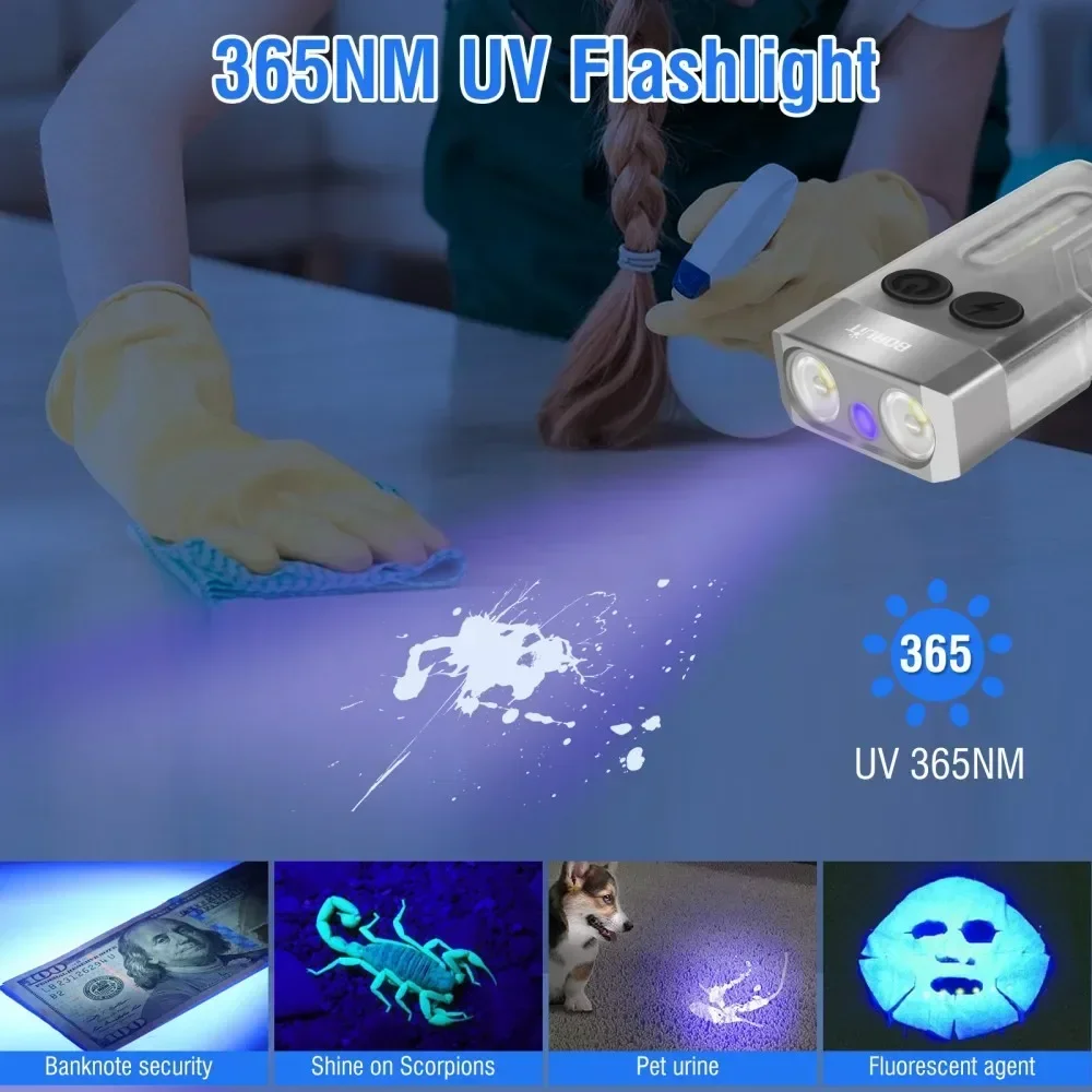 BORUiT V10 Gantungan Kunci Sen - Outdoor Hunting Lights ulasan dan harga