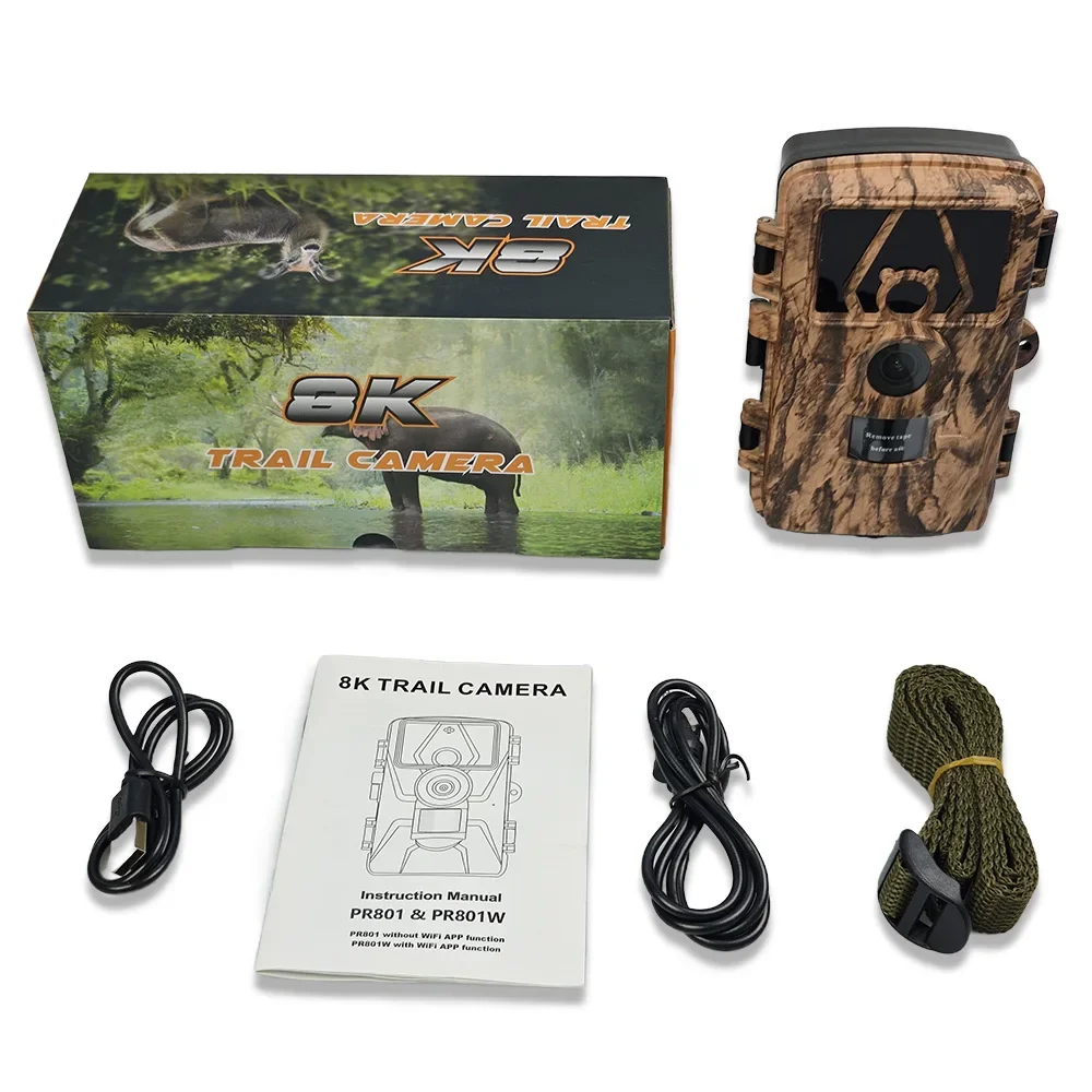 Kamera Digital PR801W WIFI 8K  - Outdoor Hunting Camera Wifi ulasan dan harga
