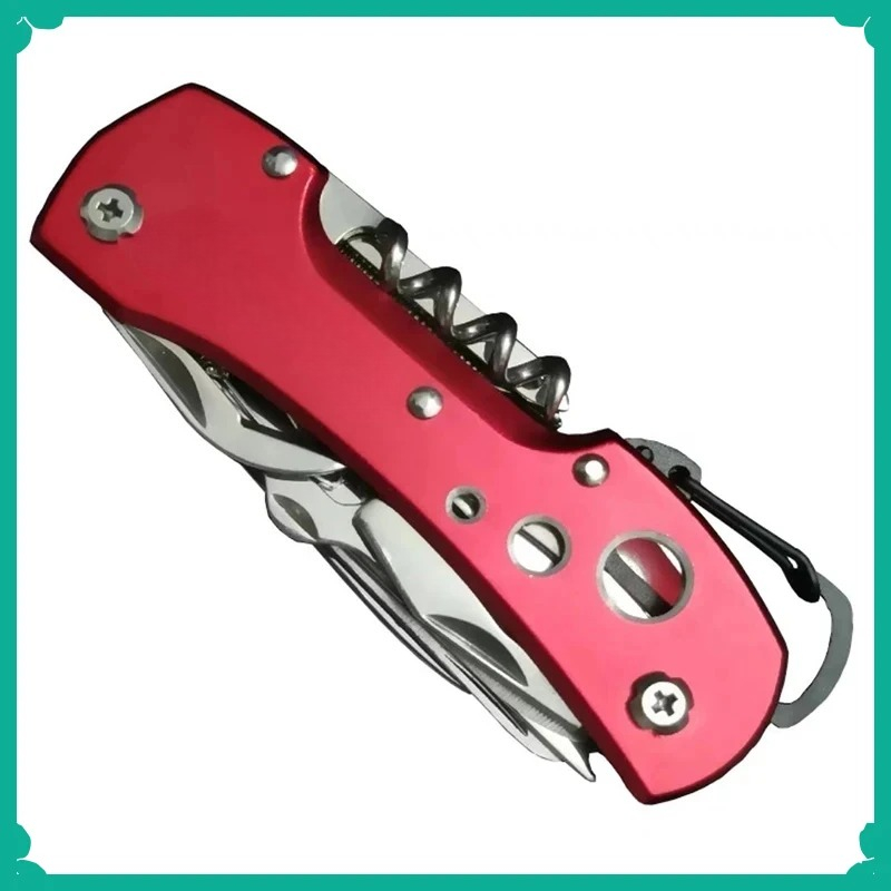 Pisau Multifungsi 11 in 1 - Pi - Outdoor Hunting Knife Set ulasan dan harga