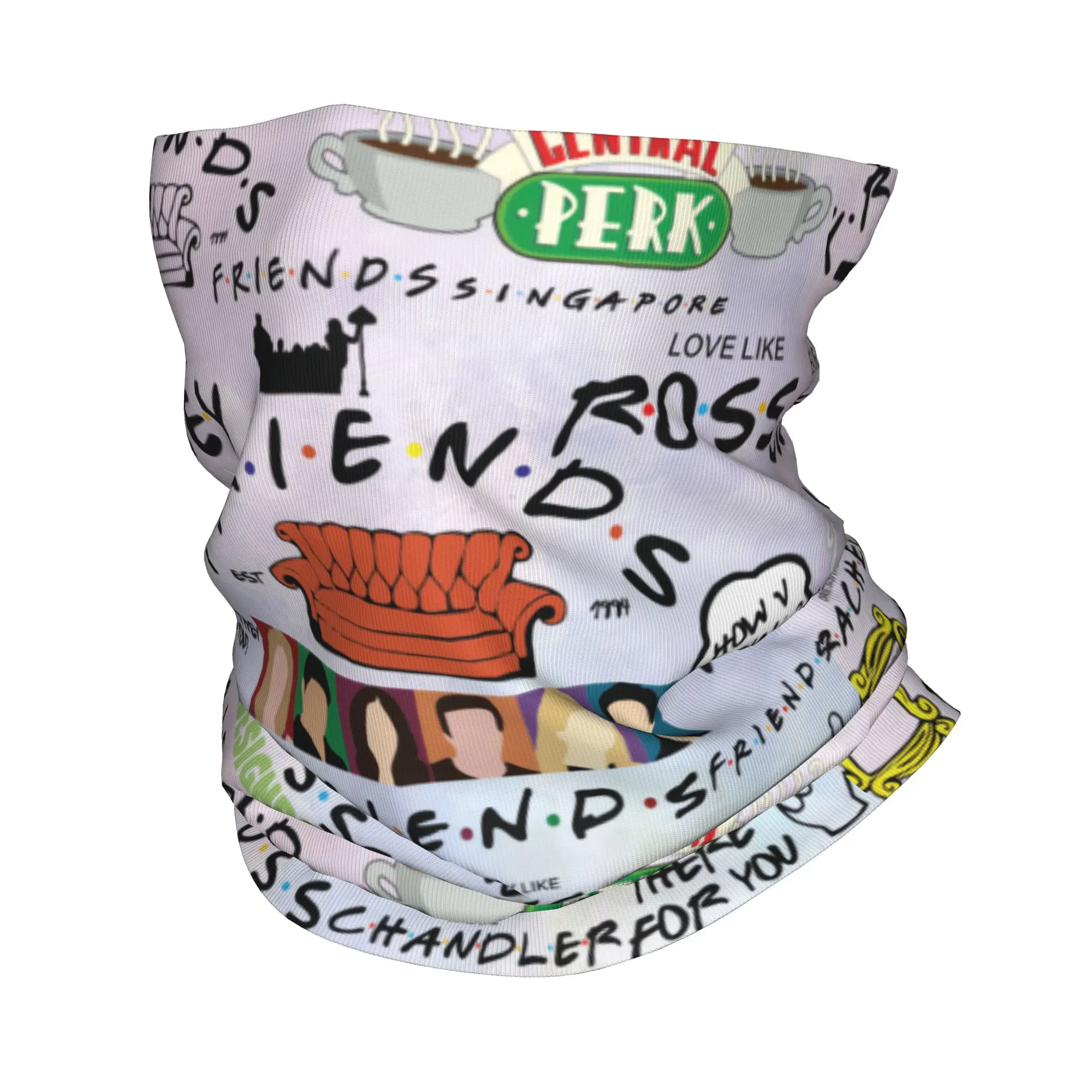 Bandana Collage Funny Friends  - Outdoor Hunting Tv ulasan dan harga