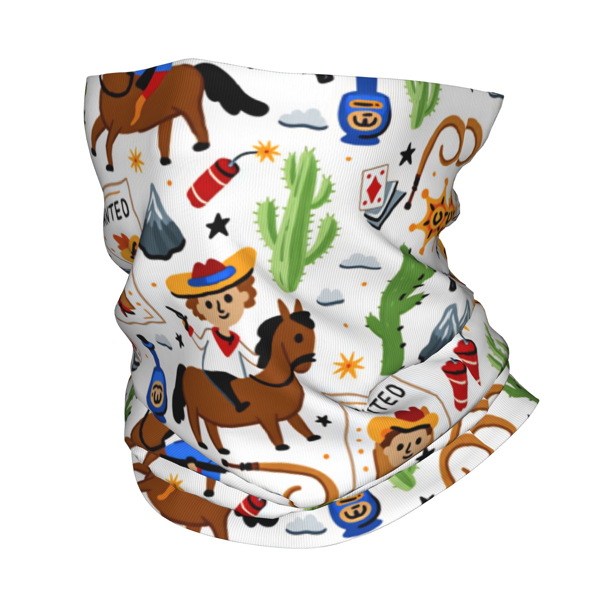 Masker Balaclava Koboi Barat A - Outdoor Hunting Prints ulasan dan harga