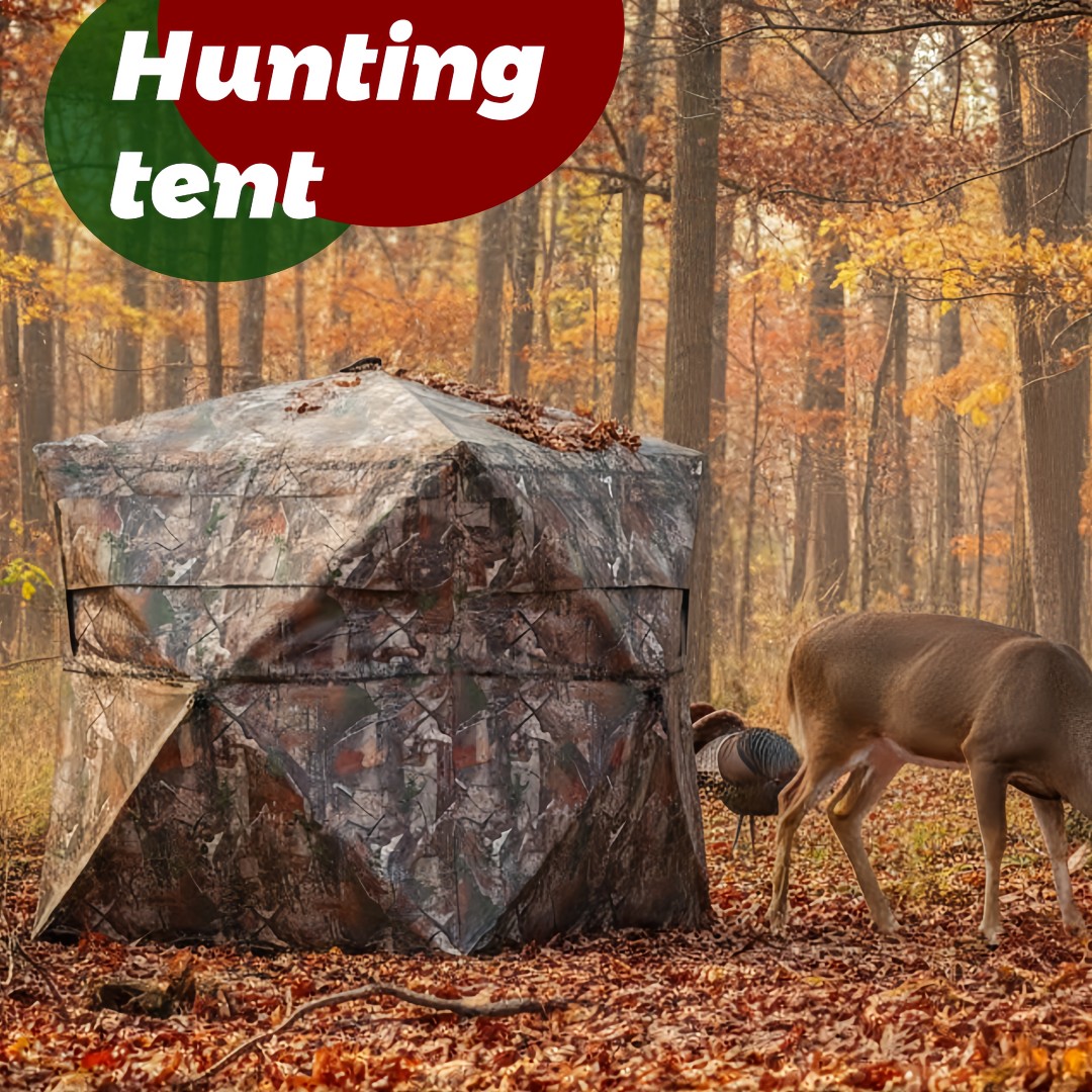 Tenda Berburu Pop-Up Kamuflase - Outdoor Hunting Blinds ulasan dan harga