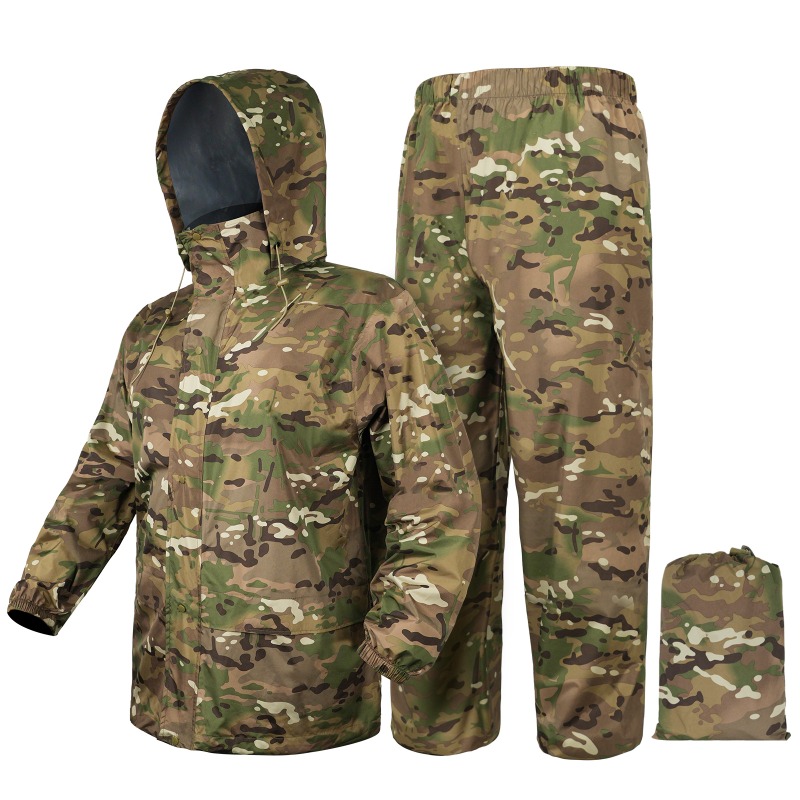 Jas Hujan Anti Hujan untuk Ber - Outdoor Hunting Coat ulasan dan harga