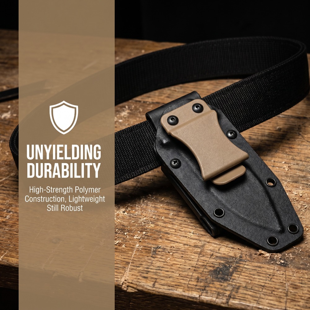 Klip Sarung Pisau Kydex Plasti - Outdoor Hunting Knife Set ulasan dan harga