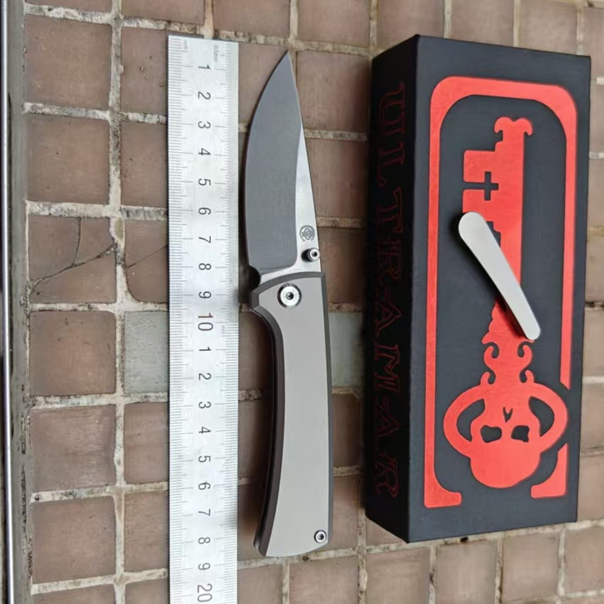 Pisau Lipat Baru RCK9 Chaves U - Outdoor Hunting Logo ulasan dan harga