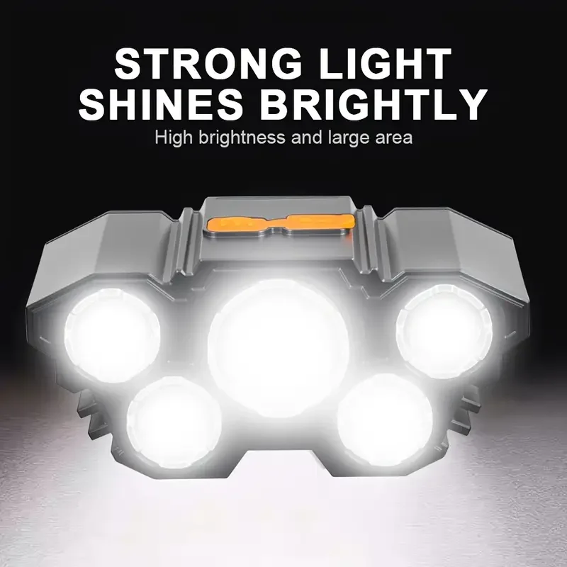 Lampu Kepala Luar Ruangan 5LED - Outdoor Hunting Lights ulasan dan harga